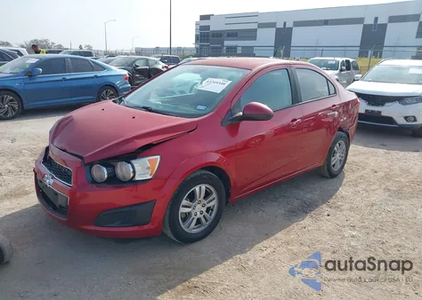 2012 Chevrolet Sonic 2Ls из США, поврежденный, VIN 1G1JA5SH2C1474417